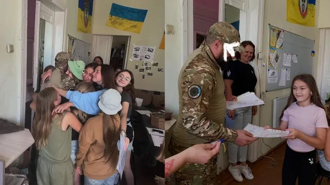 Маленькі волонтери з Волині отримали відзнаки від  Білоруського добровольчого корпусу (фото)