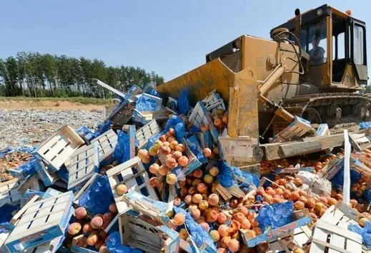Росія знищуватиме санкційну їжу до 2018 року