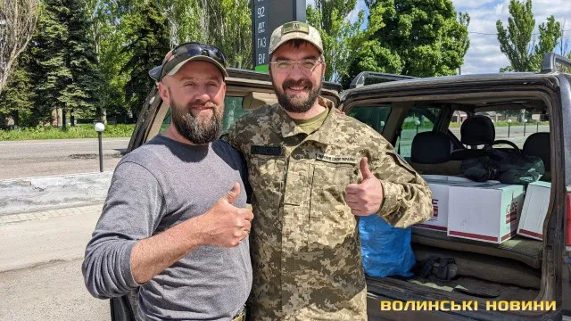 Військовий з Луцька розповів про білорусів, своє бойове хрещення та як бійці моляться на війні (фото)
