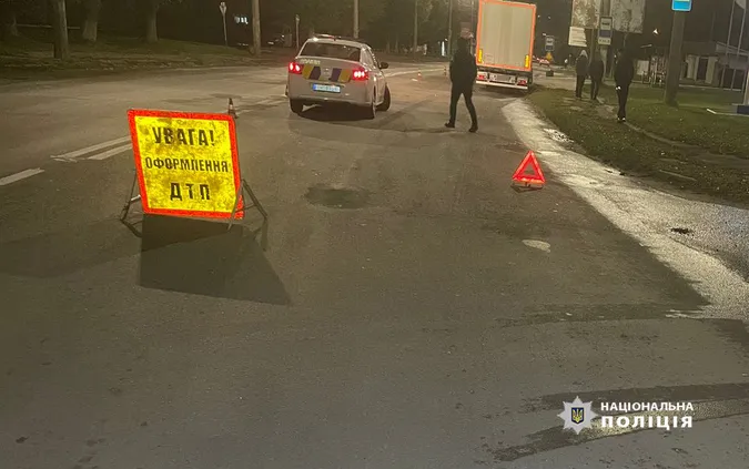 У Луцьку фура збила 50-річну жінку (фото)