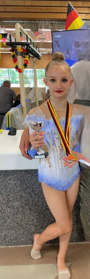 Лучанка стала чемпіонкою Німеччини з гімнастики (фото)