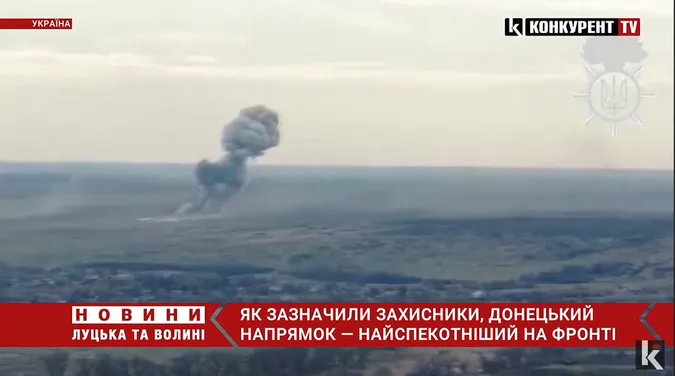 На Донеччині мінометники ефектно знищили ворожий танк (відео)