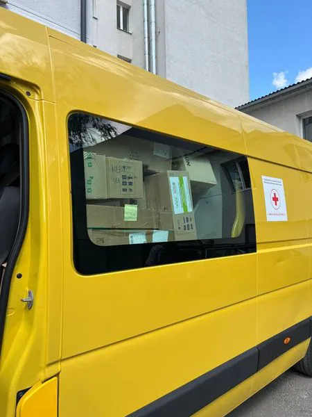 Латвійські лісівники передали на Волинь медикаменти для українських захисників (фото)