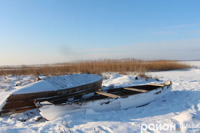 Опублікували знімки різдвяного Світязя