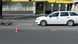 Велосипедист був п'яний: деталі ДТП у центрі Луцька (фото, відео)