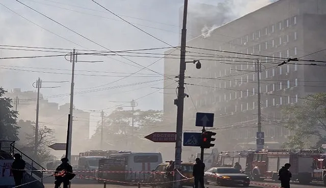 Від уламків збитих дронів у Києві є руйнування та постраждалі