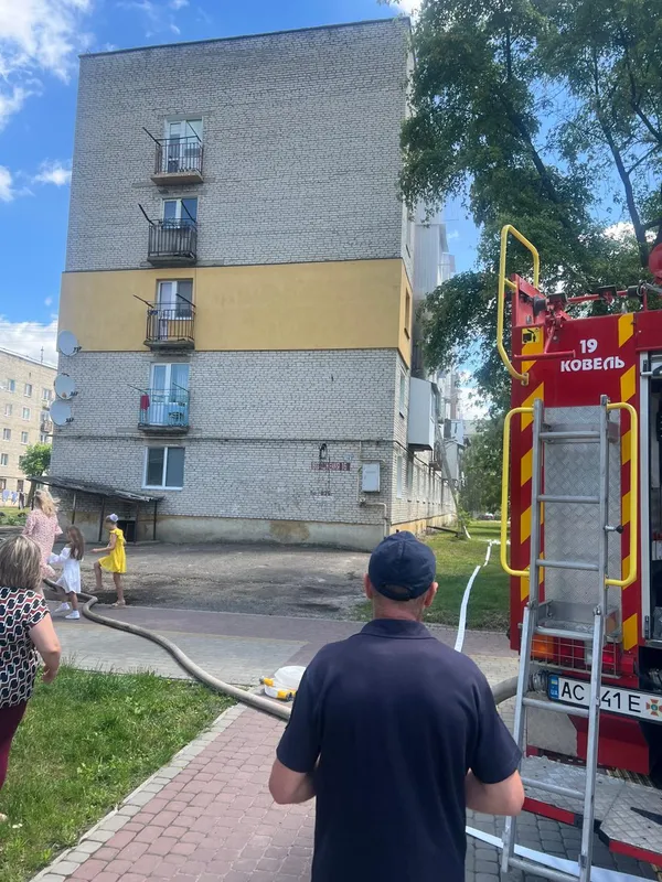 У Ковелі горіла квартира (фото)