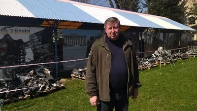 Керівник Волинського музею українського війська та військової техніки Олег Ткачук