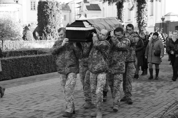 У Луцьку попрощалися із загиблим на Запоріжжі Богданом Войтюком (фото)