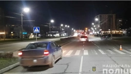 У Луцьку на переході під колеса авто потрапила 75-річна бабуся (фото)