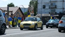 У місті на Волині відбувся автопробіг на підтримку військовополонених і зниклих безвісти (фото)