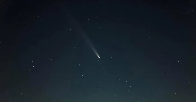 На Волині зафіксували проліт комети (фото)
