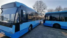 До Луцька прибули перші десять автобусів VDL з Нідерландів (фото)