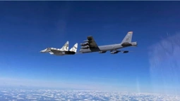 У небі над Волинню пролетіли американські ядерні бомбардувальники (відео)