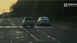 Біля Луцька авто патрульних не могло обігнати «запорожець» (відео)