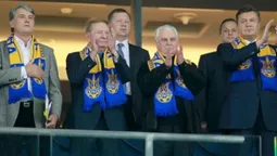 За які футбольні клуби вболівали президенти України (фото)