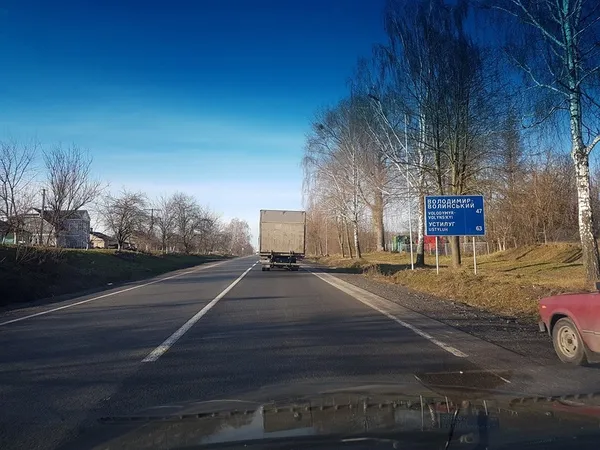 Показали оновлену дорогу з Луцька до Володимира (фото)
