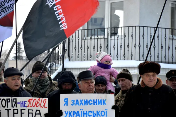 Як у Луцьку пікетували польське консульство (фото)