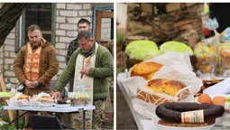 Світло переможе темряву: як «Сталева Сотка» відсвяткувала Великдень на передовій (фото)