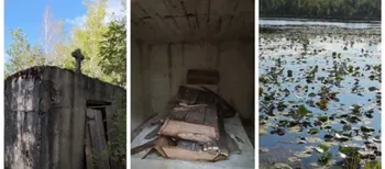 У лісах Полісся знайшли відкритий склеп відомої цілительки (фото, відео)