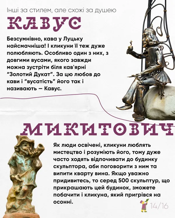 Де знайти усіх луцьких кликунів і кого з них безсоромно вкрали