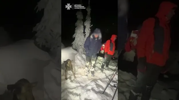 На Закарпатті ухилянт загубився на горі й просив у румунських прикордонників забрати його до себе (відео)
