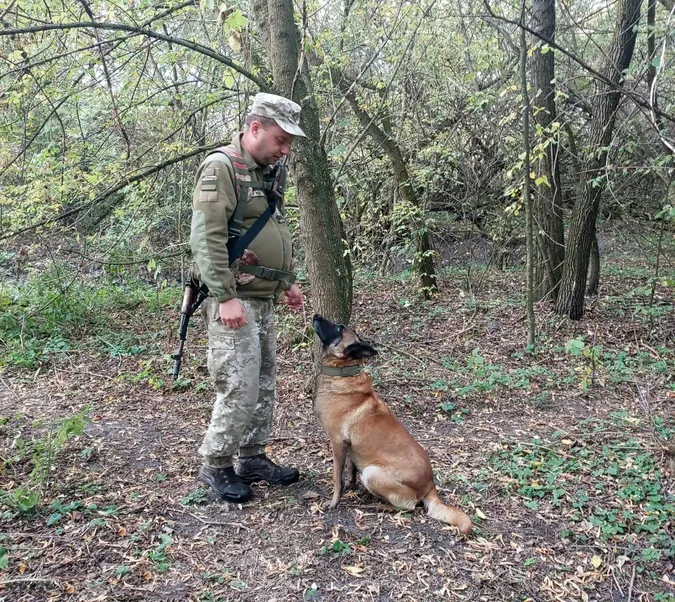 Майже 20 років до мрії: як прикордонник із Ковеля знайшов чотирилапу напарницю