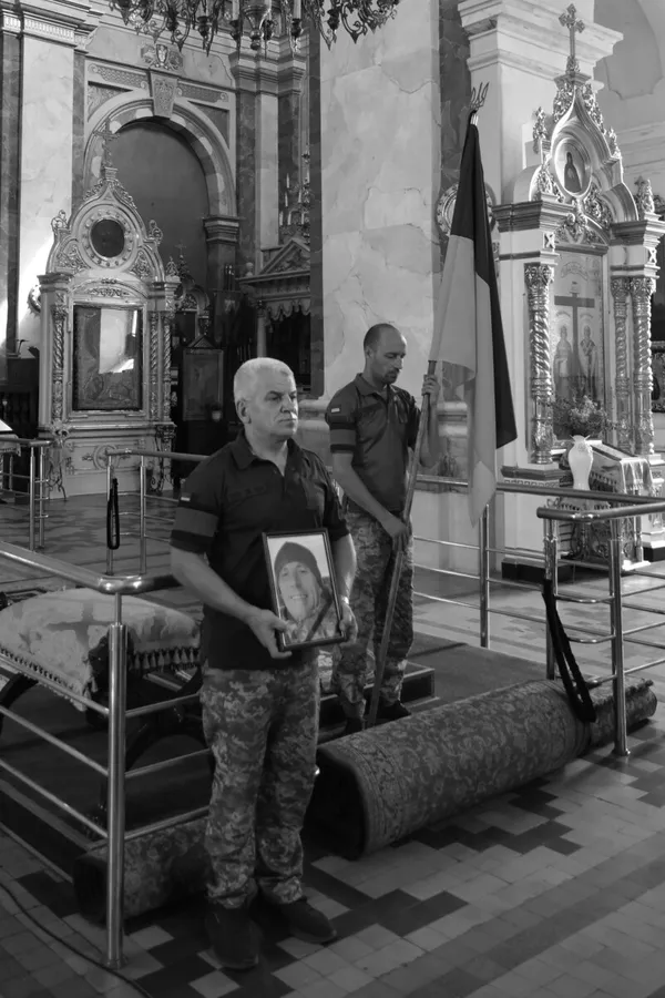 У Луцьку попрощалися із загиблими на Донеччині Миколою Стасюком та Сергієм Токарчуком (фото)