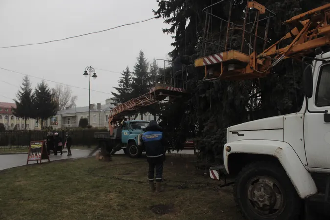 Ожеледиця у Луцьку: місто ледь тримається на ногах (фото)