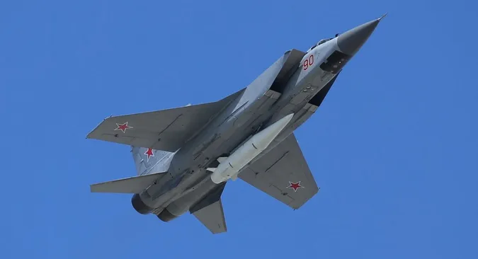 На Камчатці розбився російський винищувач МіГ-31