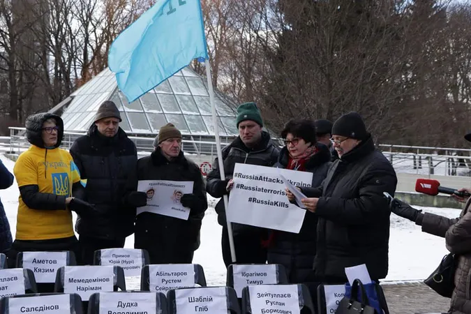 У Ризі закликали звільнити українських політв’язнів із російських тюрем (фото)