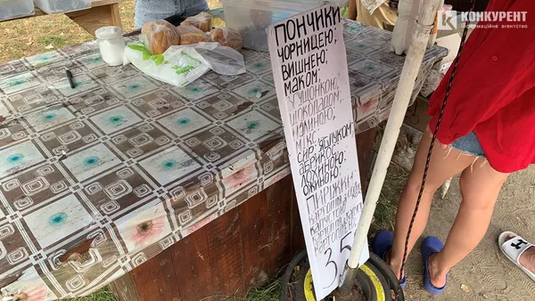 Ціни на пончики на «стаціонарній» точці
