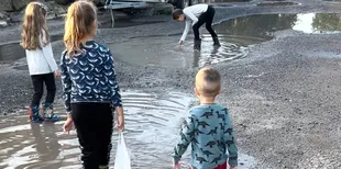 Ями, болото після дощу і жодного тротуару: у Луцьку жителі Степової чекають на ремонт дороги (фото, відео)