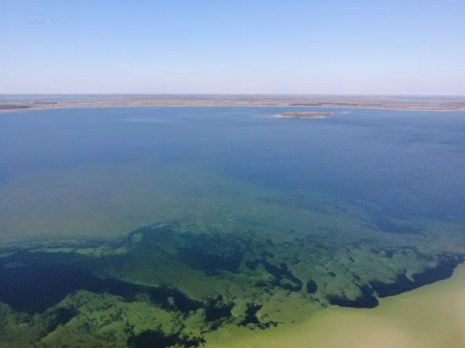 Оновлений пляж і Світязь показали з висоти (фото)