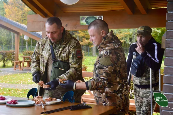 Військовослужбовці проходять екореабілітацію на Волині (фото)