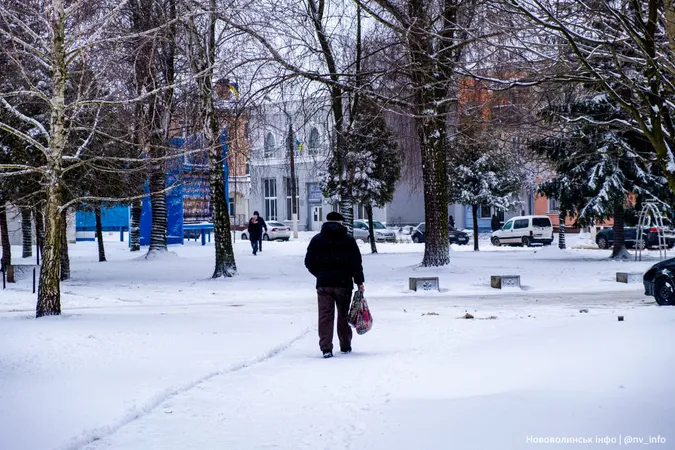 Справжня зима: Нововолинськ засипало снігом (фото)