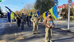 Без батька лишилося двоє синів: у Ковелі попрощалися із воїном Дмитром Табачуком (фото)