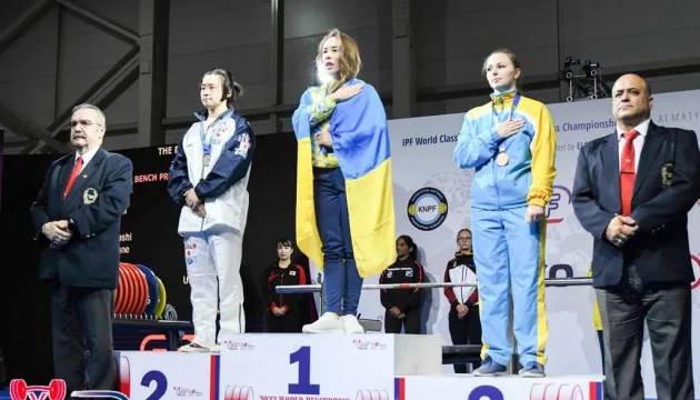 Пауерліфтинг: українка Рикун встановила світовий рекорд в жимі лежачи (відео)