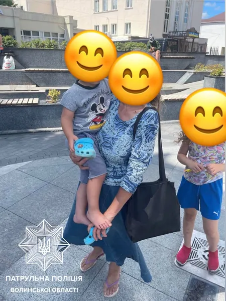 У Луцьку батькам повернули двох загублених дітей (фото)