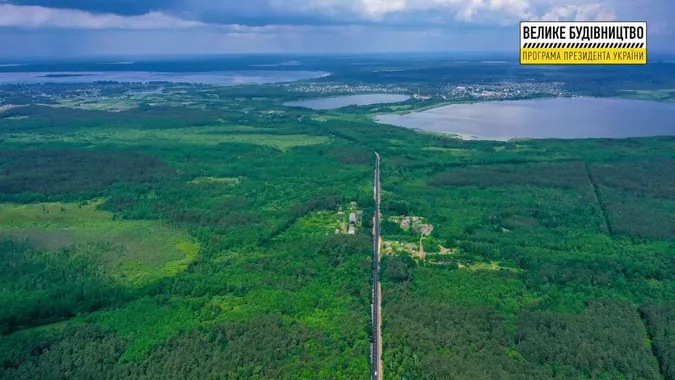На Волині відремонтували 26 кілометрів дороги до Шацьких озер (фото)