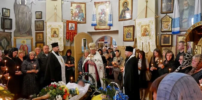 У Володимирі попрощались із загиблим прикордонником Тарасом Дудком (фото)