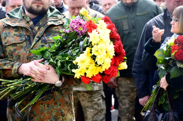 Як Луцьк прощався з «айдарівцем» Олегом Твердохлібом (фото)