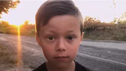 Маленький лучанин привітав захисників України віршем. ВІДЕО