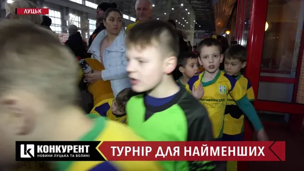 У Луцьку відбувається дитячий футбольний турнір (відео)