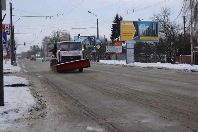 Луцькі комунальники запевнили, що готові до снігопадів