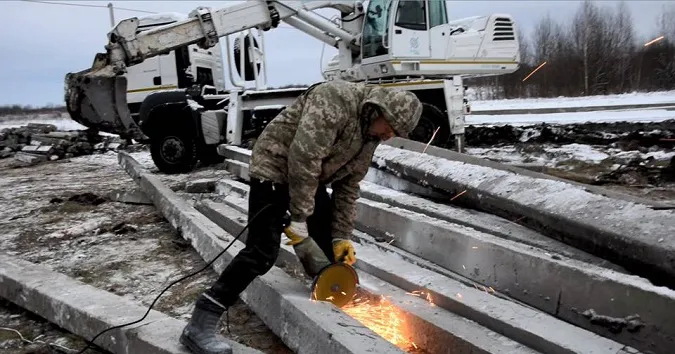 На Волині триває інженерне облаштування кордону з Білоруссю (фото, відео)