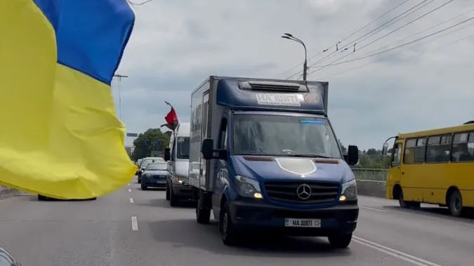 До Луцька прибула місія «На щиті»: привезли полеглих Героїв