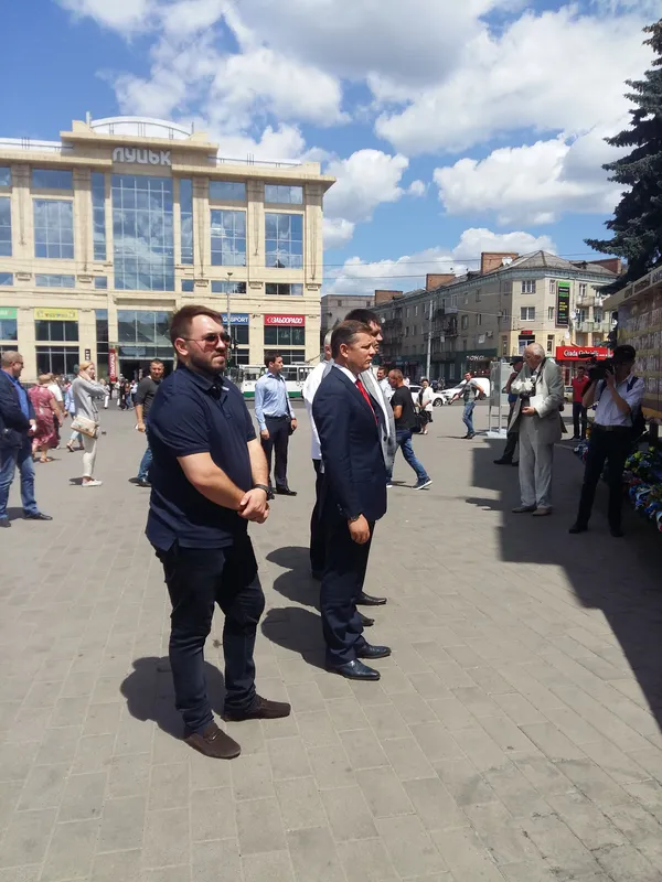 Що робив нардеп Олег Ляшко в Луцьку (фото)