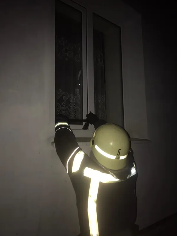 Діти спокійно спали: на Волині рятувальники зламали вікно, щоб батьки потрапили додому