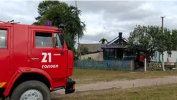 На Ковельщині горіла господарська споруда (фото)